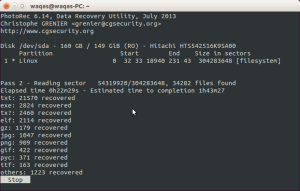 recover files on ubuntu 14