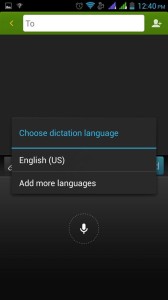 change language for voice commands on android