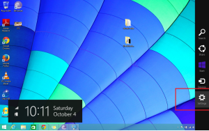 windows 8.1 setting