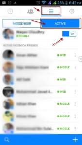 Turn off chat on Fb messenger