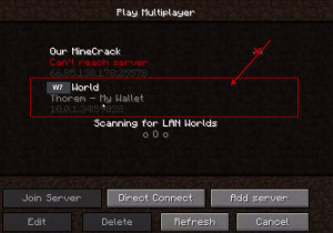 Multi Players Minecreaft LAN server