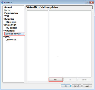 gns3 vm setup