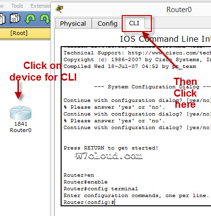 access-cli-packet-tracer